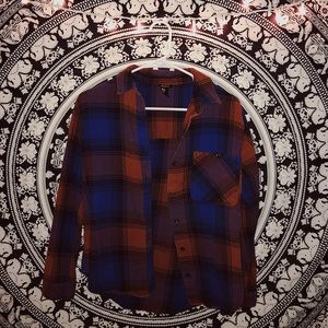Blue/Orange/Purple FLANNEL